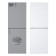 Notepad for spirals A5, 80 sheets, cage, Erichkrause "Life Style", plastic cover silk -screen cover, OFSET BELICT 100%, silver
