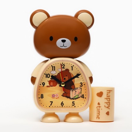 An alarm clock "Bear", discrete move, 1AA, 17 x 4 x 12 cm-2