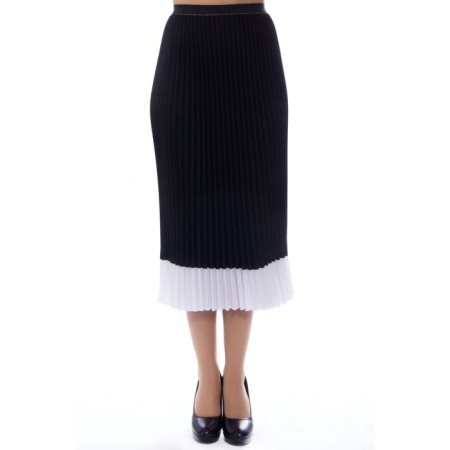 Women's skirt, size 46, black color-2