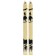 Wood-plastic skis "forest", 145 cm, with a notch