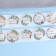 Stickers for flowers and gifts "wish you", 4.4 x 4.4 cm, set 252 pcs