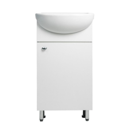 Furniture set: Vega 45 Tumba + Sink "Compler-450", 47 x 37.5 x 85 cm-2