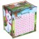 Wooden piggy bank with numbers, 12x12x8.6 cm, cats aristocrats