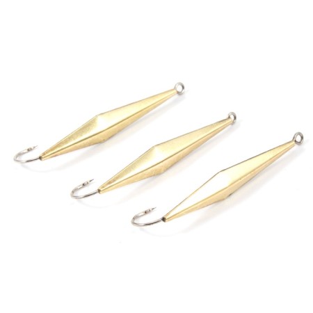 Vertical spin "Yaman" killer, size 40 mm, 3.5 g, brass color