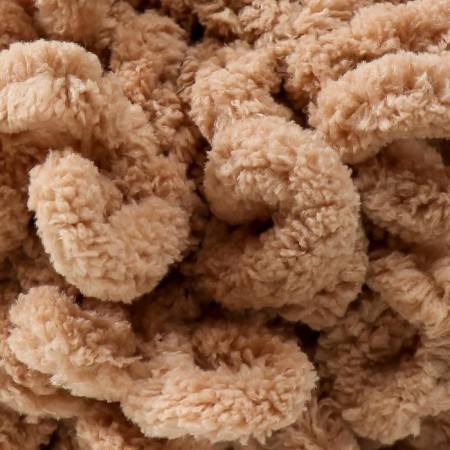Yarn "Puffy" 100 % micropoliester 9m/100g (262 beige)-2
