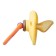 Nipple - Latex orthodontic dummy, from 0 months., Mix color, set 2 pcs.