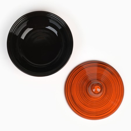 Nazhin No. 3, 0.5l / 15x18cm, orange strip-1