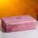 Gift box 34 × 21.5 × 10.5 cm wooden 3 departments, with a close lid purple