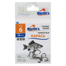 Hook Marlin’s Karas Tanago Bln No. 6, 10 pcs.