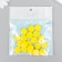 Beads for creativity wood "flat circle" set 20 pcs yellow 0.4x1.5x1.5 cm