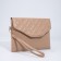 Lightning bag bag, beige color
