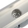 Linear Aflorn Af20207-80, 800x70 mm, with Flant. rotations 360 °, stainless steel. steel