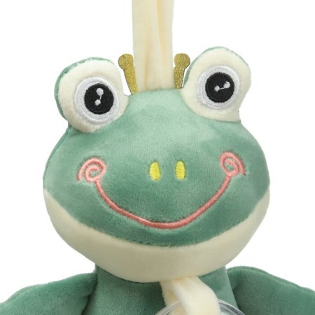 Musical Suspension “Frog”, groovy, with a rattle, on a crib, stroller, crumb me-6