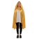 Carnival cloak, satin, color golden length 100cm