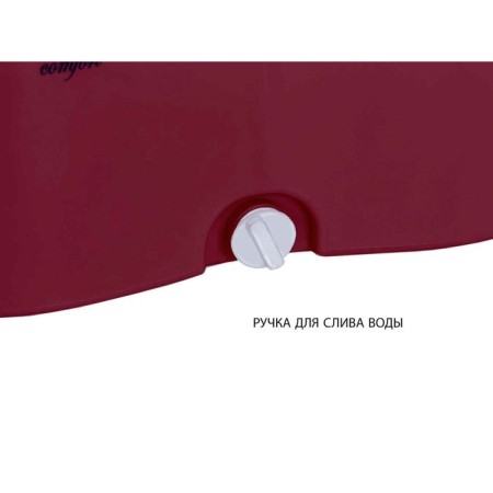 Pioneer 7103S cleaning set: mop, bucket, microfiber nozzle, 2 pcs, 6 l, red color-6