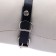 Leather harness, 1.2 cm, for cats and small breeds of dogs, Osh 26-34, OG 36-44, black