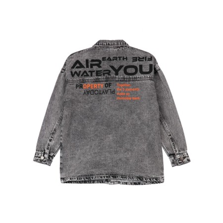Denim jacket for a boy PlayTode, height 134 cm-5