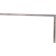 Zadnnoye CSM target 34350-50, all-metal, stainless steel, 500 x 250 mm