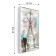 Carty clock, interior "Paris", smooth move, 57 x 35 x 4 cm