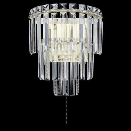 Lamp Citilux “Foundation” CL303323, 25x28 cm, 2x60W, E14, brown color