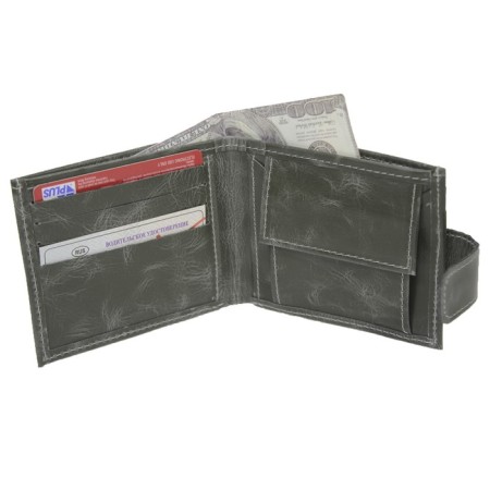 Wallet, button, green button-1