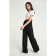 Women's pants, black color, size 48