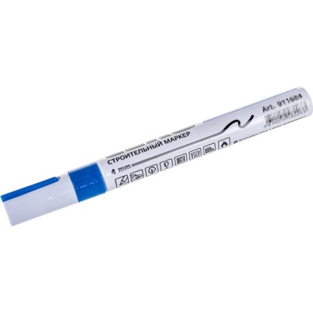 Building Marker Lekon 11604, Nitroemal, Blue, 3 - 4 mm-4
