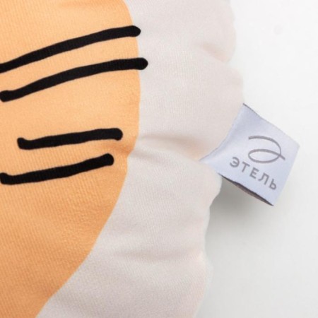 Decorative Ethel Pillow "Tiger", 40x40 cm, velor, 100% polyester-1