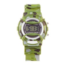 Watch of washing electronic, children, D-4 cm, strap L-22 cm, camouflage
