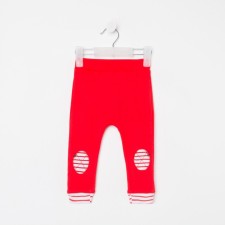 Pants are children, red color, height 62 cm