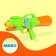 Water pistol "Friendly dinosaur", with pumping, 35 cm., Mix color