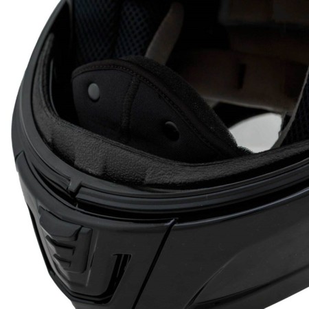 Snowmobile helmet Zox Condor, glass with electric heating, gloss, size XL, black-10