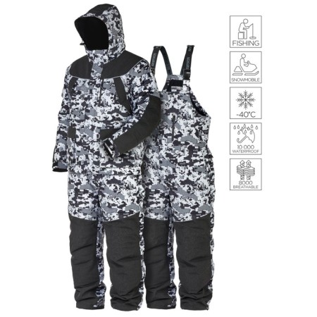 Winter costume. Norfin Explorer 2 Camo 01 R.S