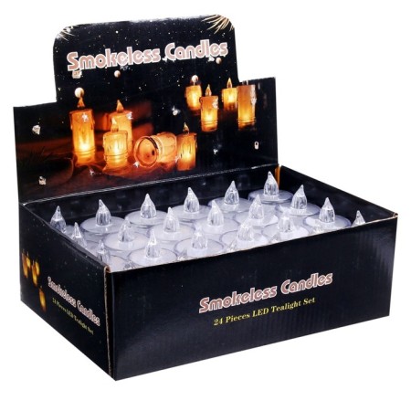 Candle LED "Inspiration" burns yellow-4