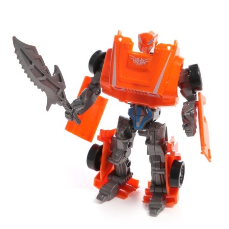 Robot transformer "SUV", color orange-1