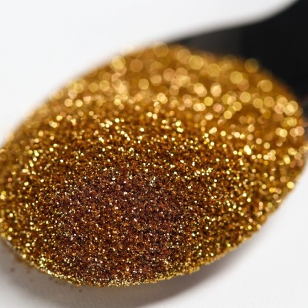 Food sparkles with small fractions gold for cupcakes, cakes and drinks, 5 g.-3