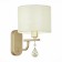 Wall lamp EVOLUCE. Sle107701-01. Elida. 1x40 W, E14, 16.5x24.5 cm, Shampan