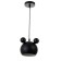 Bayerlux lamp "Barney" E27 40W black 20x20x20-120cm