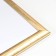 Photo frame Plastic "Mira" 40x60 cm, 211 gold (plastic screen)