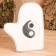 Set Gift 4 Women's objects "yin-yang" (hat, rug, mitten, slippers)
