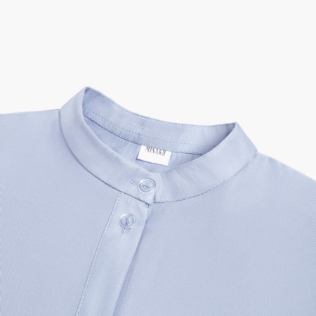 Women's shirt Minaku: Casual Collection Blue color, river 50-8