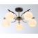 Suspended Ambrella Light, Modern, TR303312, 5HE27, Black Color, Copper