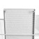 Decor Wall metal "strict lines" gold with silver 90.8x50.2x5.7 cm