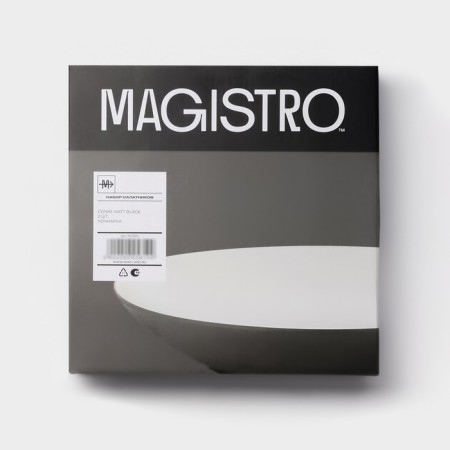 A set of ceramic magistro Matt Black, 950 ml, 23.5 × 4 cm, 2 pcs-7