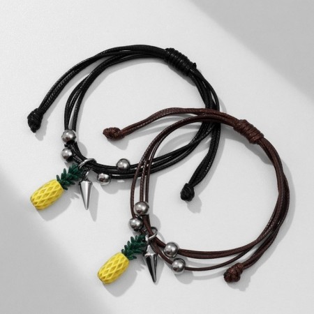 Bracelets "Demetrons" pineapples, colored, l = 12.5 cm-1