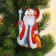 New Year's wooden pendant "New Year! Santa Claus"