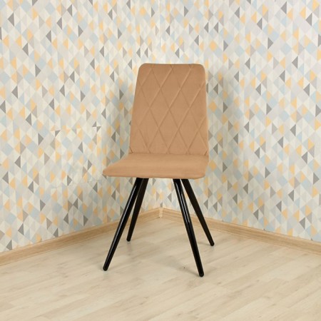 Dining stool Polini Home Rio SM, beige-black color-5