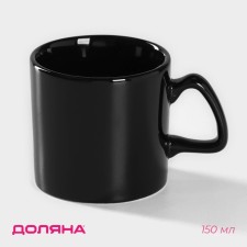 Coramic deed COFFEE BREAK, 150 ml, black color