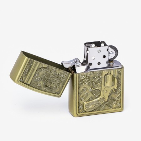 A gasoline lighter for smoking, a set "Pistol", 4 pcs, 2 x 9.5 cm-1