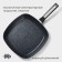 Square Square Magistro Warrior, 28 × 28 cm, anti -stick coating, induction